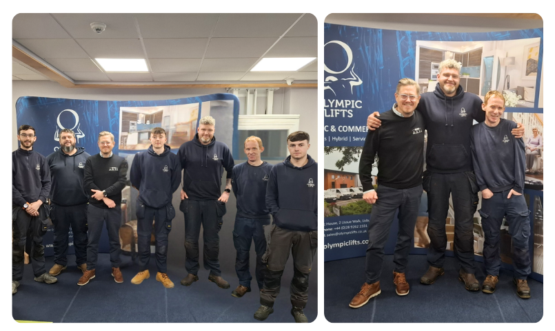 Customer training at Olympic Lifts