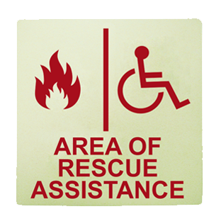 7085-Photoluminescent-Area-of-Rescue-Assistance-Sign