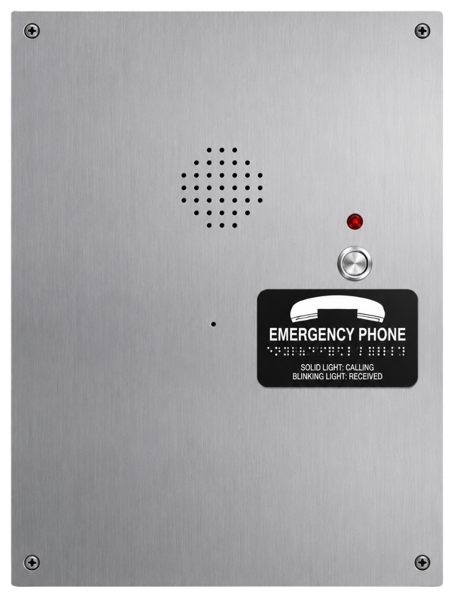 Large Stainless Steel No Backbox