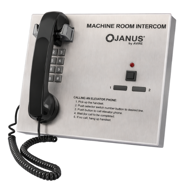Machine room intercom