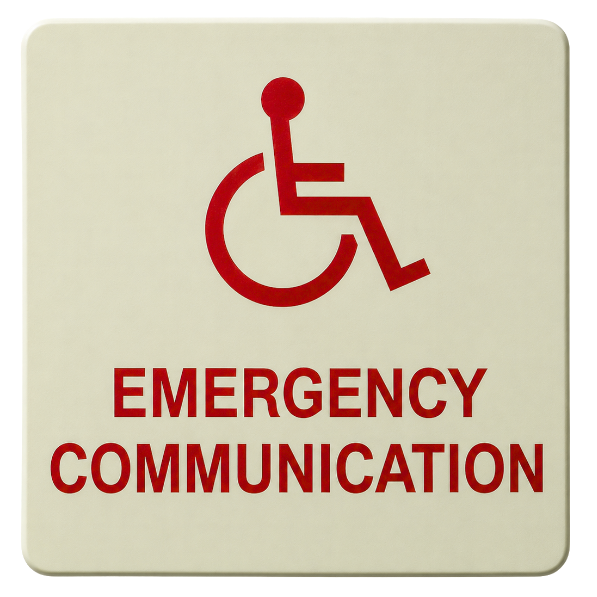 Illuminated signal "emergency communication" 7041E