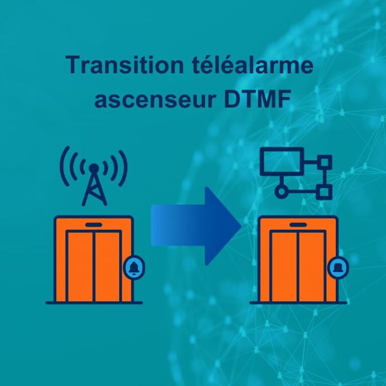 Transition téléalarme ascenseur DTMF